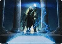 Sudden Insight Art Card - Art Series: Adventures in the Forgotten Realms - Magic: The Gathering card