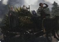 Grim Bounty Art Card - Art Series: Adventures in the Forgotten Realms - Magic: The Gathering card
