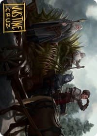 Grim Bounty Art Card (Gold-Stamped Signature) - Art Series: Adventures in the Forgotten Realms - Magic: The Gathering card