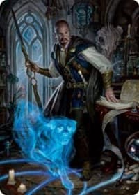 Mordenkainen Art Card - Art Series: Adventures in the Forgotten Realms - Magic: The Gathering card