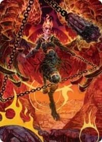 Zariel, Archduke of Avernus Art Card - Art Series: Adventures in the Forgotten Realms - Magic: The Gathering card
