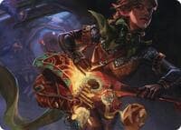 Bag of Holding Art Card - Art Series: Adventures in the Forgotten Realms - Magic: The Gathering card