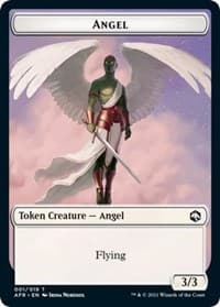 Angel Token - Adventures in the Forgotten Realms - Magic: The Gathering card