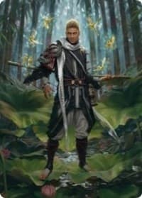 Grand Master of Flowers Art Card - Art Series: Adventures in the Forgotten Realms - Magic: The Gathering card