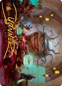 Xanathar, Guild Kingpin Art Card (Gold-Stamped Signature) - Art Series: Adventures in the Forgotten Realms - Magic: The Gathering card