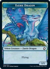 Faerie Dragon Token - Adventures in the Forgotten Realms - Magic: The Gathering card