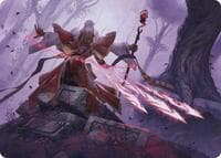 Magic Missile Art Card - Art Series: Adventures in the Forgotten Realms - Magic: The Gathering card