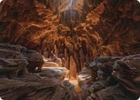 Den of the Bugbear (60/81) Art Card - Art Series: Adventures in the Forgotten Realms - Magic: The Gathering card