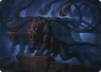 Displacer Beast Art Card - Art Series: Adventures in the Forgotten Realms - Magic: The Gathering card