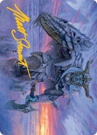 Frost Giant Art Card (Gold-Stamped Signature) - Art Series: Adventures in the Forgotten Realms - Magic: The Gathering card