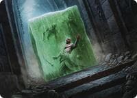 Gelatinous Cube Art Card - Art Series: Adventures in the Forgotten Realms - Magic: The Gathering card