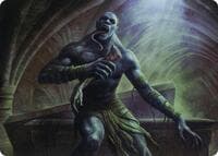 Ghoul Art Card - Art Series: Adventures in the Forgotten Realms - Magic: The Gathering card