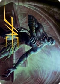 Ghoul Art Card (Gold-Stamped Signature) - Art Series: Adventures in the Forgotten Realms - Magic: The Gathering card
