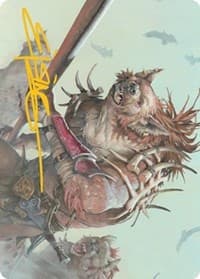 Gnoll Art Card (Gold-Stamped Signature) - Art Series: Adventures in the Forgotten Realms - Magic: The Gathering card