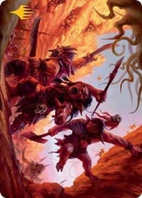 Goblin Art Card (Gold-Stamped) - Art Series: Adventures in the Forgotten Realms - Magic: The Gathering card
