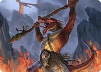 Kobold Art Card - Art Series: Adventures in the Forgotten Realms - Magic: The Gathering card