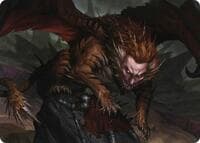 Manticore Art Card - Art Series: Adventures in the Forgotten Realms - Magic: The Gathering card