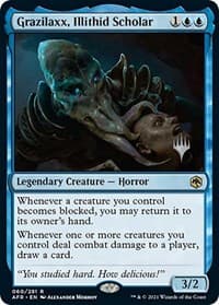 Grazilaxx, Illithid Scholar - Promo Pack: Adventures in the Forgotten Realms - Magic: The Gathering card