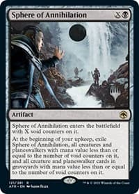Sphere of Annihilation - Promo Pack: Adventures in the Forgotten Realms - Magic: The Gathering card