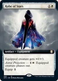 Robe of Stars (Extended Art) - Commander: Adventures in the Forgotten Realms - Magic: The Gathering card