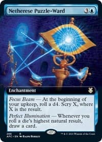 Netherese Puzzle-Ward (Extended Art) - Commander: Adventures in the Forgotten Realms - Magic: The Gathering card