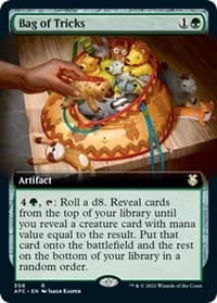 Bag of Tricks (Extended Art) - Commander: Adventures in the Forgotten Realms - Magic: The Gathering card