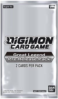 Great Legend Pre-Release Pack - Great Legend Pre-Release Cards - Digimon Card Game card