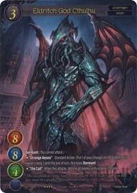 Eldritch God Cthulhu (Full Art) - Onslaught of the Eldritch Gods - Gate Ruler card