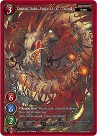 Oumagatsuchi, Dragon Oni of Calamity - Onslaught of the Eldritch Gods - Gate Ruler card