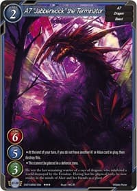 A7 "Jabberwock" the Terminator - Onslaught of the Eldritch Gods - Gate Ruler card