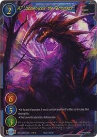 A7 "Jabberwock" the Terminator (Extended Art) - Onslaught of the Eldritch Gods - Gate Ruler card