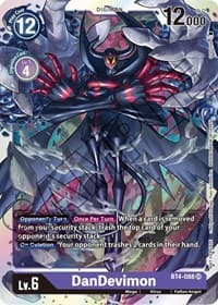 DanDevimon - BT4-088 (Event Pack 1) - Great Legend - Digimon Card Game card