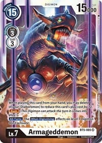 Armageddemon - Battle of Omni - Digimon Card Game card