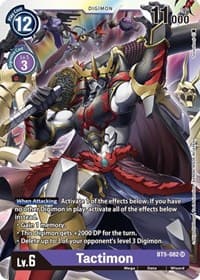 Tactimon - Battle of Omni - Digimon Card Game card