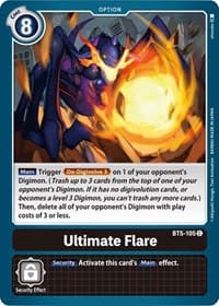 Ultimate Flare - Battle of Omni - Digimon Card Game card