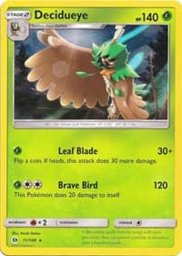 Decidueye - 11/149 (Water Web Holo) - Miscellaneous Cards & Products - Pokemon card