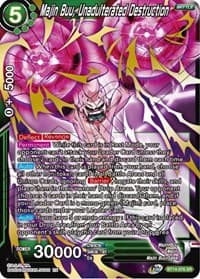 Majin Buu, Unadulterated Destruction - Cross Spirits - Dragon Ball Super: Masters card