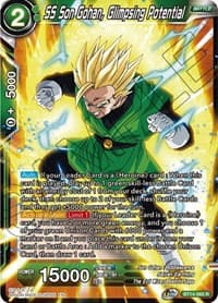 SS Son Gohan, Glimpsing Potential - Cross Spirits - Dragon Ball Super: Masters card