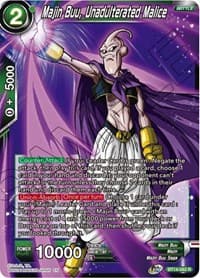 Majin Buu, Unadulterated Malice - Cross Spirits - Dragon Ball Super: Masters card
