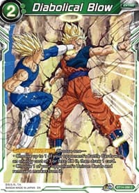 Diabolical Blow - Cross Spirits - Dragon Ball Super: Masters card