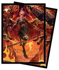 Adventures in the Forgotten Realms Zariel, Archduke of Avernus Standard Deck Protector sleeves for Magic (100-Pack) - Ultra Pro Card Sleeves - Card Sleeves card