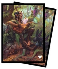 Adventures in the Forgotten Realms Ellywick Tumblestrum Standard Deck Protector sleeves for Magic (100-Pack) - Ultra Pro Card Sleeves - Card Sleeves card