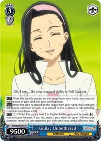 Guila: Unbothered - The Seven Deadly Sins - Weiss Schwarz card