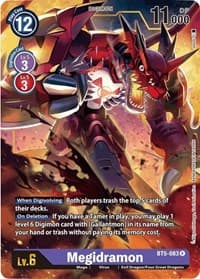 Megidramon - Battle of Omni - Digimon Card Game card