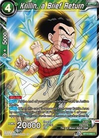 Krillin, a Brief Return - Cross Spirits - Dragon Ball Super: Masters card