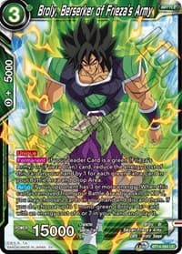 Broly, Berserker of Frieza's Army - Cross Spirits - Dragon Ball Super: Masters card