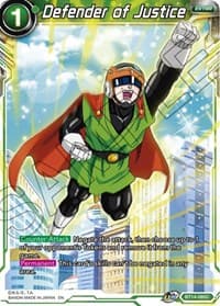 Defender of Justice - Cross Spirits - Dragon Ball Super: Masters card