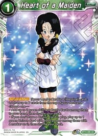 Heart of a Maiden - Cross Spirits - Dragon Ball Super: Masters card