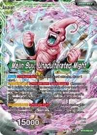 Majin Buu // Majin Buu, Unadulterated Might - Cross Spirits - Dragon Ball Super: Masters card