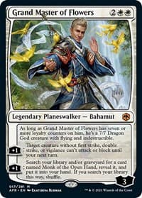 Grand Master of Flowers - Promo Pack: Adventures in the Forgotten Realms - Magic: The Gathering card